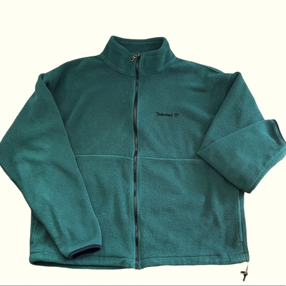 Timberland Other - Timberland performance hunter green long sleeve zip up fleece jacket size large